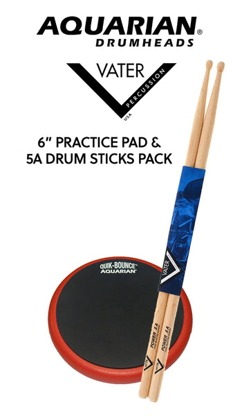6" Pad and Sticks Pack