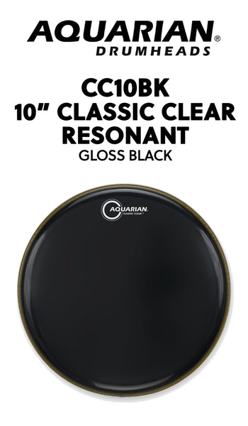 10" Classic Clear Black