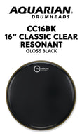 16" Classic Clear Black