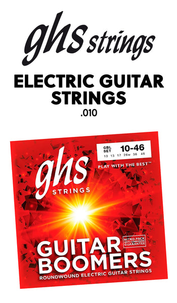 GHS .010 Electric Guitar String Pack