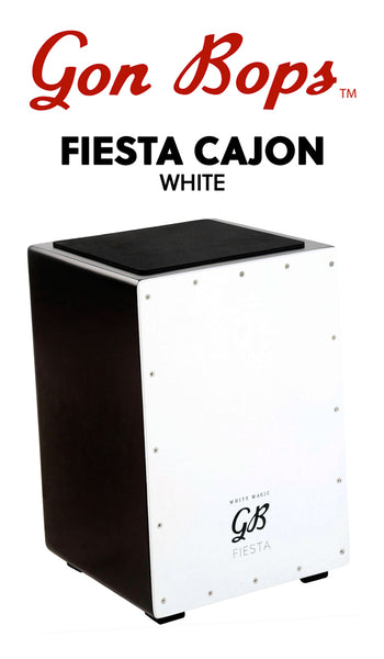 Gon Bops Fiesta Cajon (White)