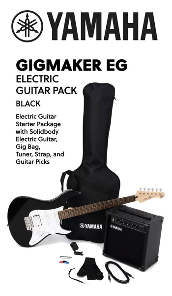 Yamaha Gigmaker Pac012 Electric Guitar Pack (black)