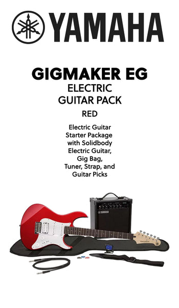 Yamaha Gigmaker Pac012 Electric Guitar Pack (red)