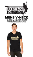 Mens Rockstar Logo (V-Neck) T-Shirt