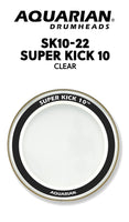 22" Super Kick 10 - Clear