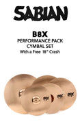 Sabian B8X Performance Pack