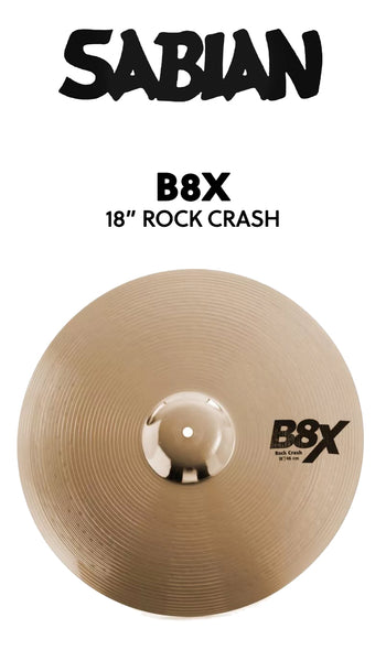 SABIAN B8X 18" Rock Crash