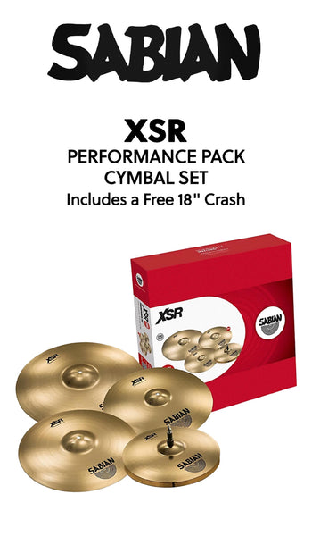 SABIAN XSR Performance Pack Cymbal Set