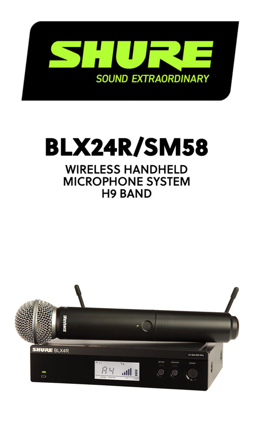 Shure BLX24R/SM58 Wireless – Rockstars of Tomorrow