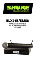 Shure BLX24R/SM58 Wireless