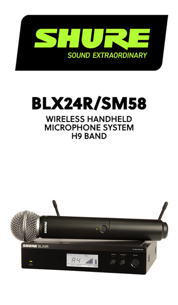 Shure BLX24R/SM58 Wireless