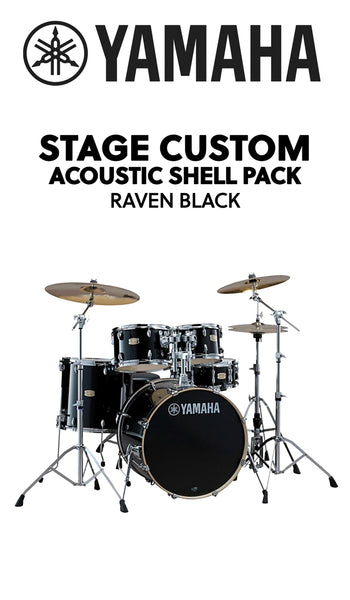 YAMAHA Stage Custom Birch - Raven Black